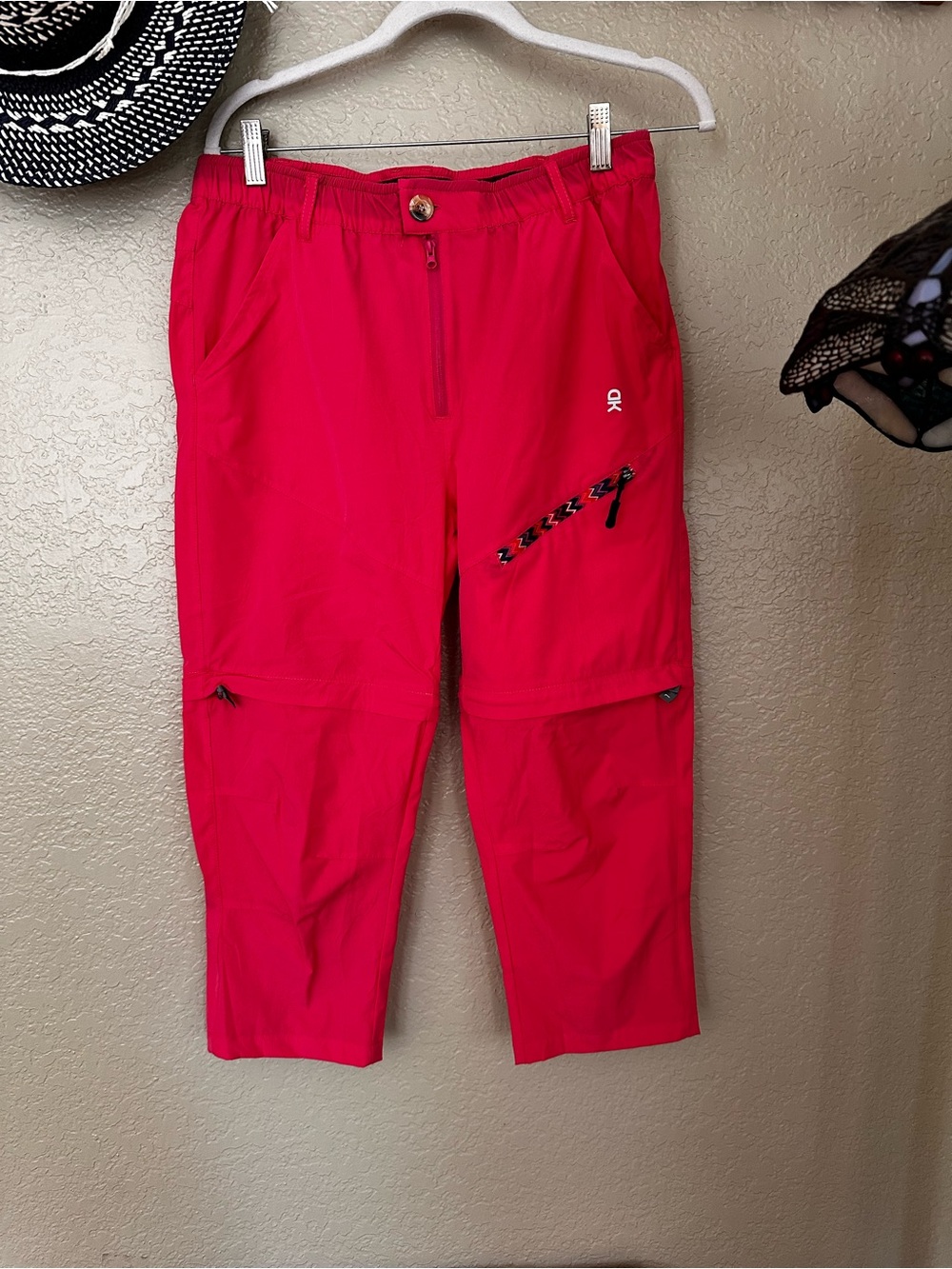Hot Pink Outdoor Convertible Cargo Pants